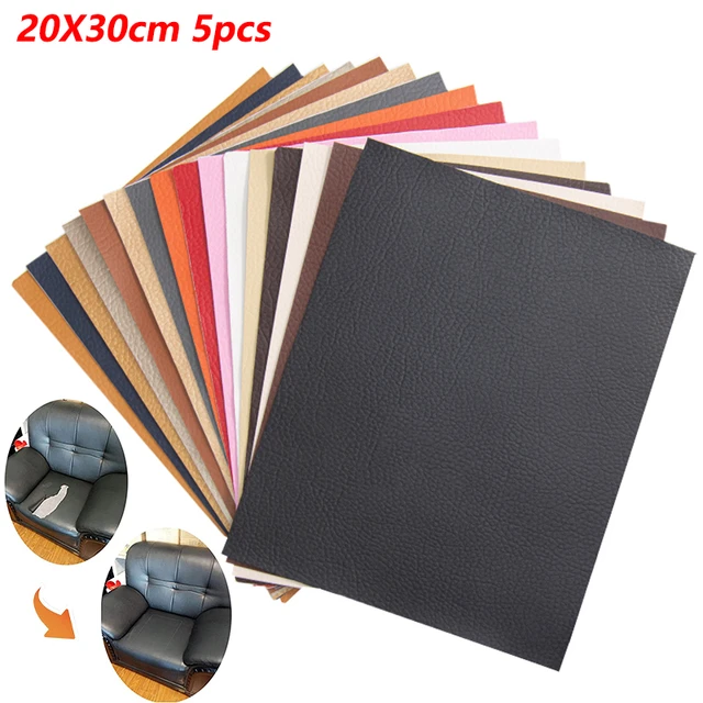 50/100x137cm Self Adhesive PU Leather Fabric Patch Sofa Repairing Patches  Stick