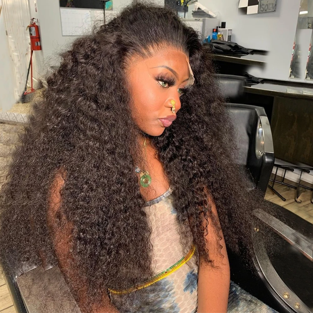 

40 Inch Deep Wave Frontal Wig 13x6 Human Hair Wigs For Black Women Brazilian Hair 13x4 Hd Wet And Wavy Water Wave Lace Front Wig