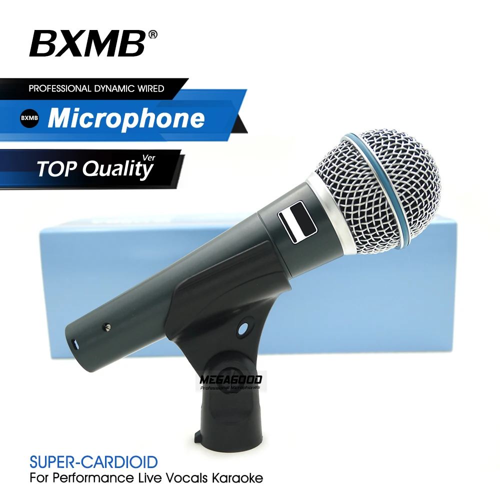 

BETA58A BETA58 Wired Microphone Professional Super-Cardioid Dynamic Mic TOP Quality For Performance Live Vocals Karaoke Podcast