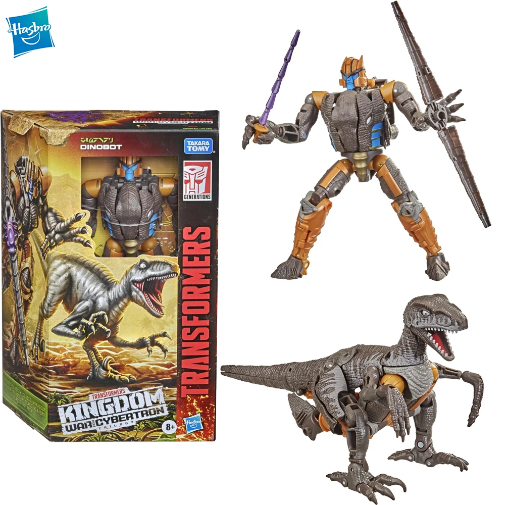 HasbroTransformersWarforCybertronKingdomVoyagerWfcK18Dinobot