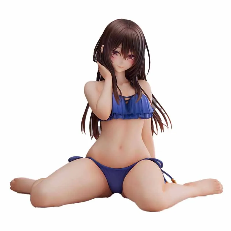 

Оригинальные настоящие Алиса глитт золотая голова Minazumi Kasane Shy Girls in Love 1/7 15 см модели охватывающих фигурок и красавиц