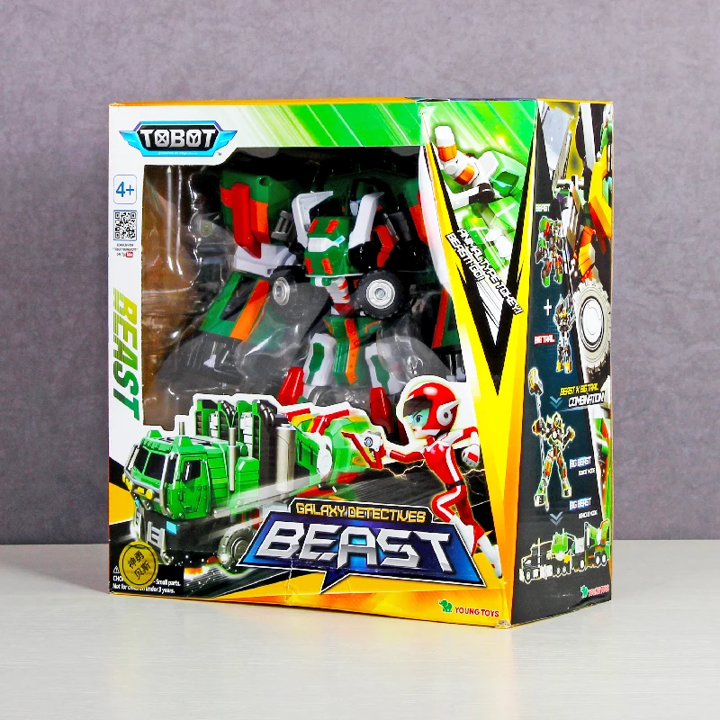 3 In 1 Tobot Galaxy Detectives 5 GIANT V Transform Combined Robot JUSTICES GOLDEN V Action Figure Vehicle Model Deformation Toys - Foto 8