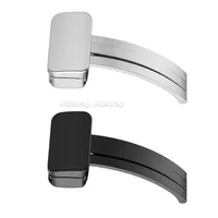 Fermoir magnétique en métal pour Samsung Galaxy Watch 4 5, 20mm, acier inoxydable, boucle pliante, bracelet de montre intelligente, accessoires à boutons 6
