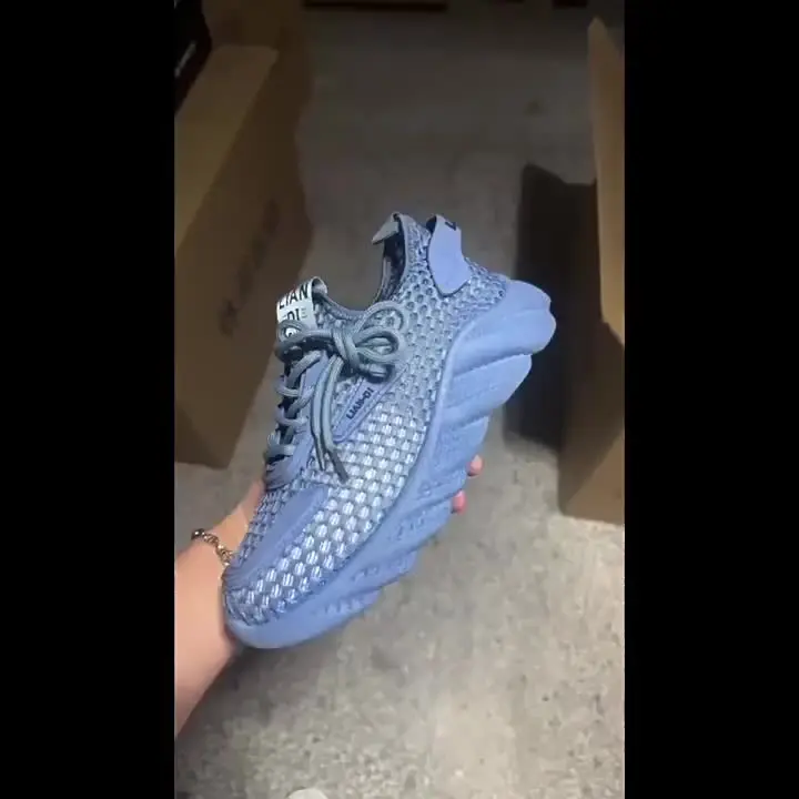 Мужская повседневная обувь весна-лето 2023 с дышащей сеткой удобные легкие