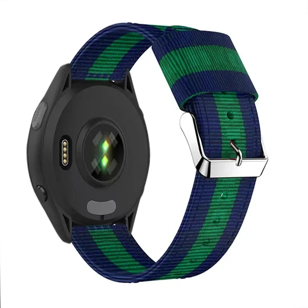 22mm Breathable Canvas Nylon Loop Strap