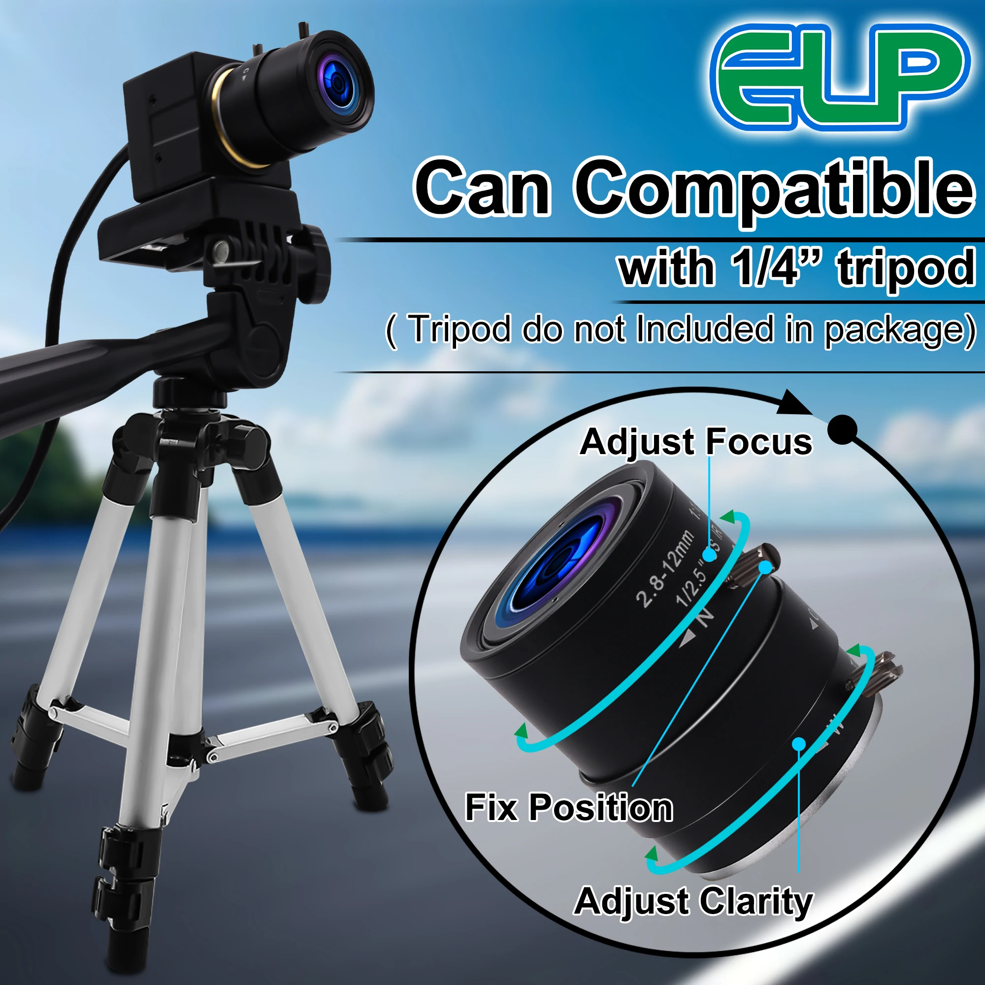ELP High Speed 210fps 120fps Global Shutter USB Camera