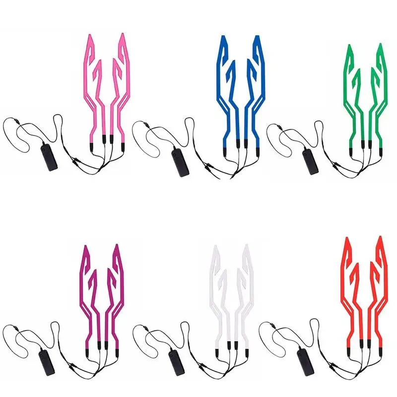 

Helmets Light Motorcycle Helmets Lights For Safety Night Riding LED Strip Light For Helmets Night Riding Signal Helmets Light