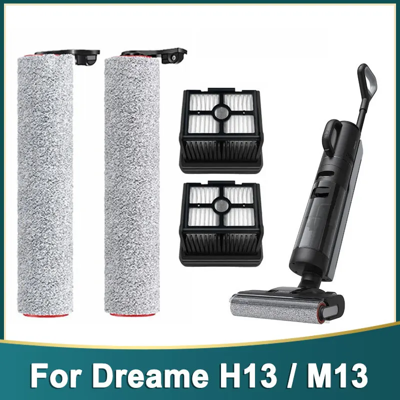 

Dreame M13 / H13 / M12 Pro HEPA-фильтр Мягкая основная кисть для Ручной беспроводной пылесос Запасная деталь Сменные аксессуары
