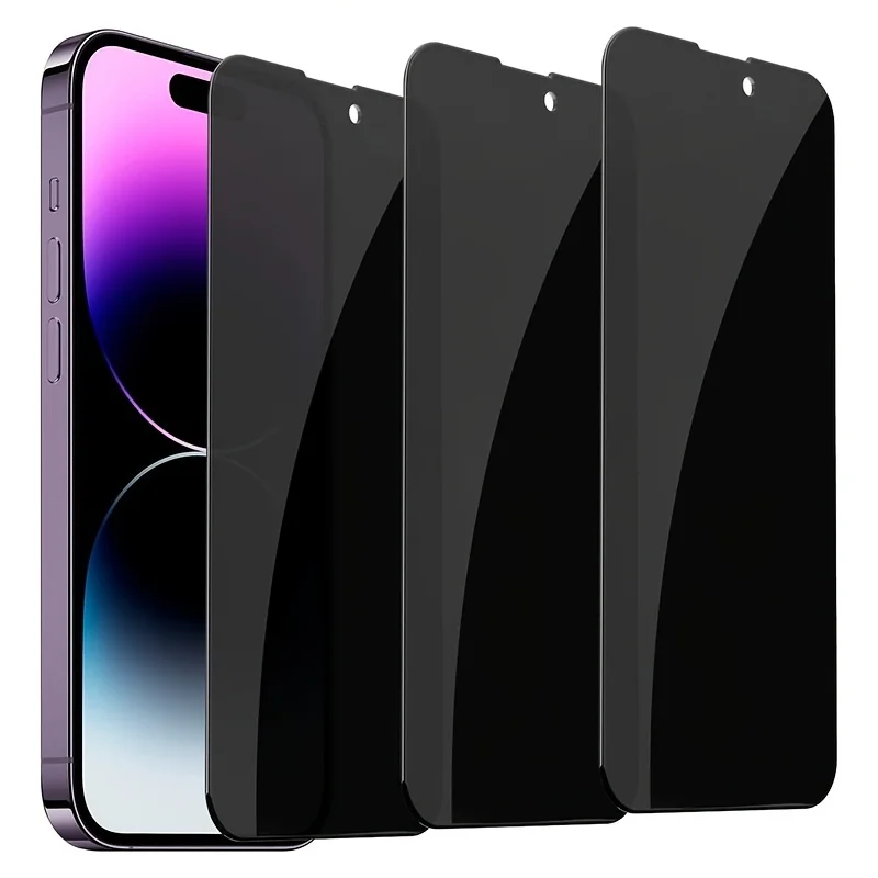 

1-3 Pcs Anti-Spy Tempered Glass Screen Protector for IPhone 12 13 11 14 Pro Max Mini Privacy Film for IPhone 6 7 8 Plus X XS SE
