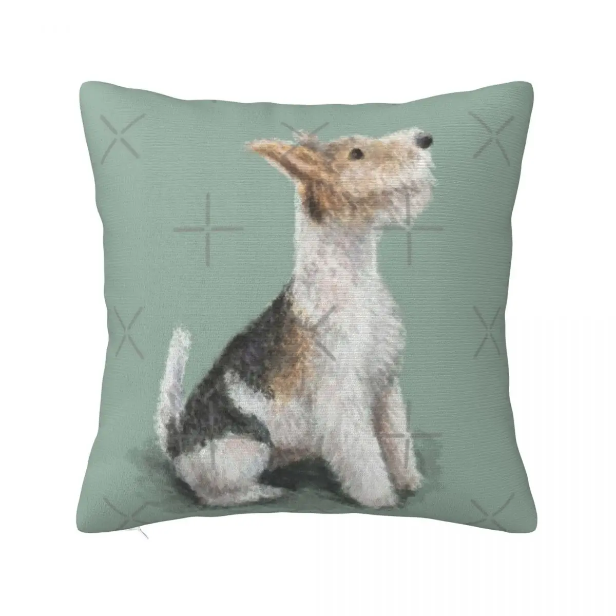 

Erik The Fox Terrier Dakimakura наволочки 45x45 наволочка для подушки
