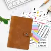 A6 Planner Notebook Agenda Budget Workbook French Budget Envelope Binder Binder Pockets For Money Budget Saving Bill Organizer 3
