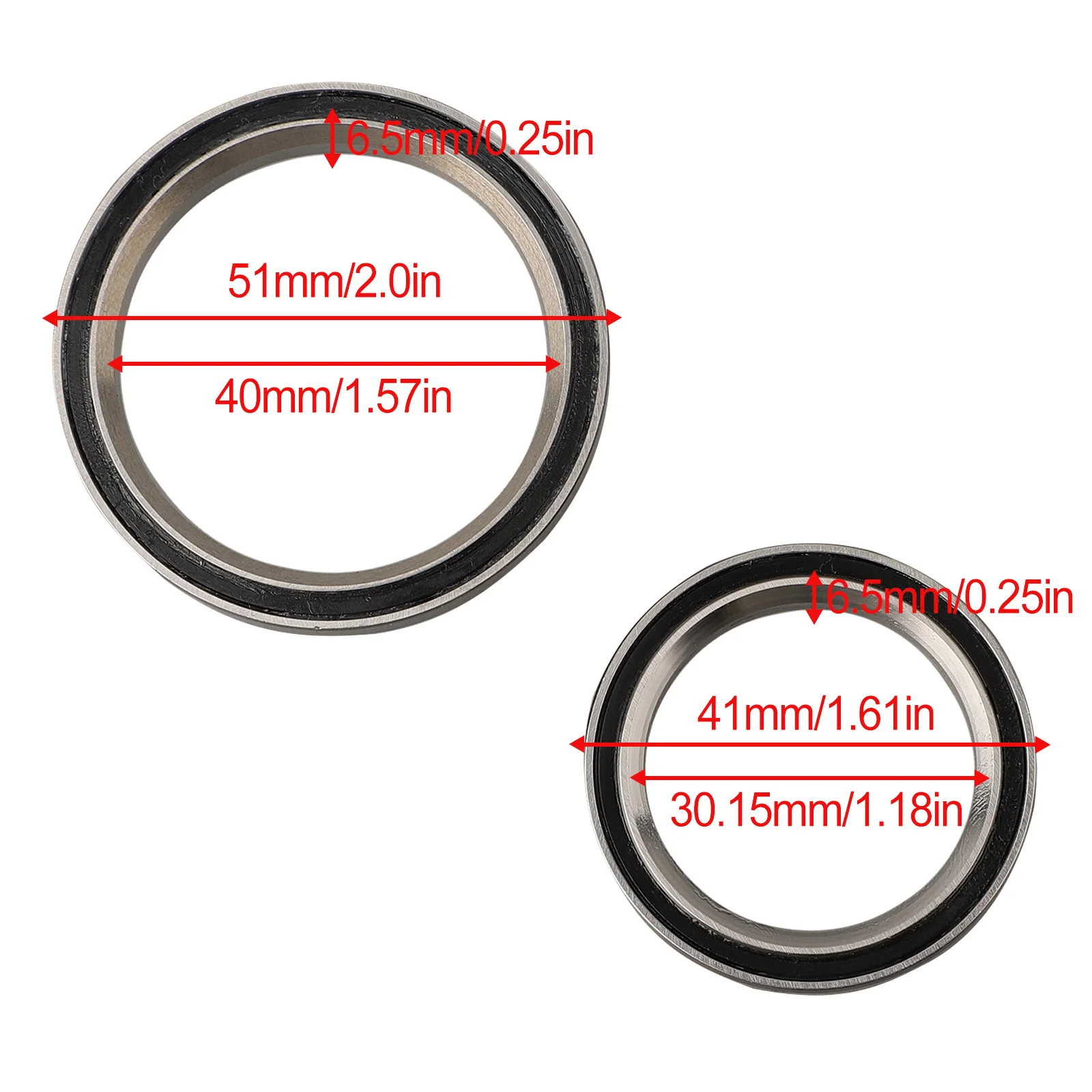 Long lasting Stainless Steel Bicycle Headset Bearings for Trek