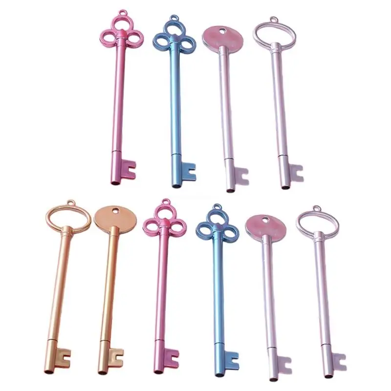 

10 Pieces Key Gel Pen Novelty Gel Pen Funny Pen Christmas Stocking Fillers for Student Reward Christmas Gift Dropship