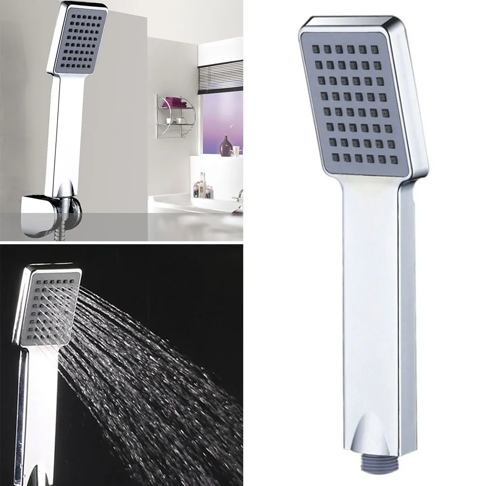 

Square Shape Bath Spray Shower Sprayer Head Water Saving Rain Showerhead High Pressure SPA Rainfall Portable Accessories