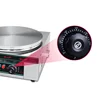 Electric Round Flat Bottom Pancake Steak Frying Machine Commercial Desktop Pancake Machine Pancake Fruit Machine 220V/2000W 5