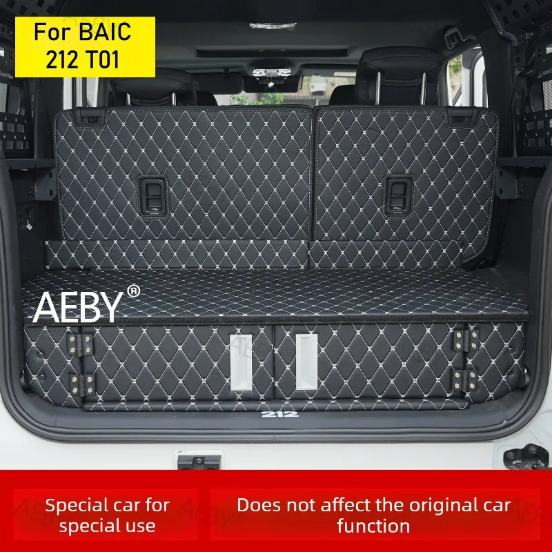 BAIC 212 T01 접이식 트렁크 수납함, 트렁크 매트리스, 수면 플랫폼, 화물 정리함, 자동차 내부 액세서리