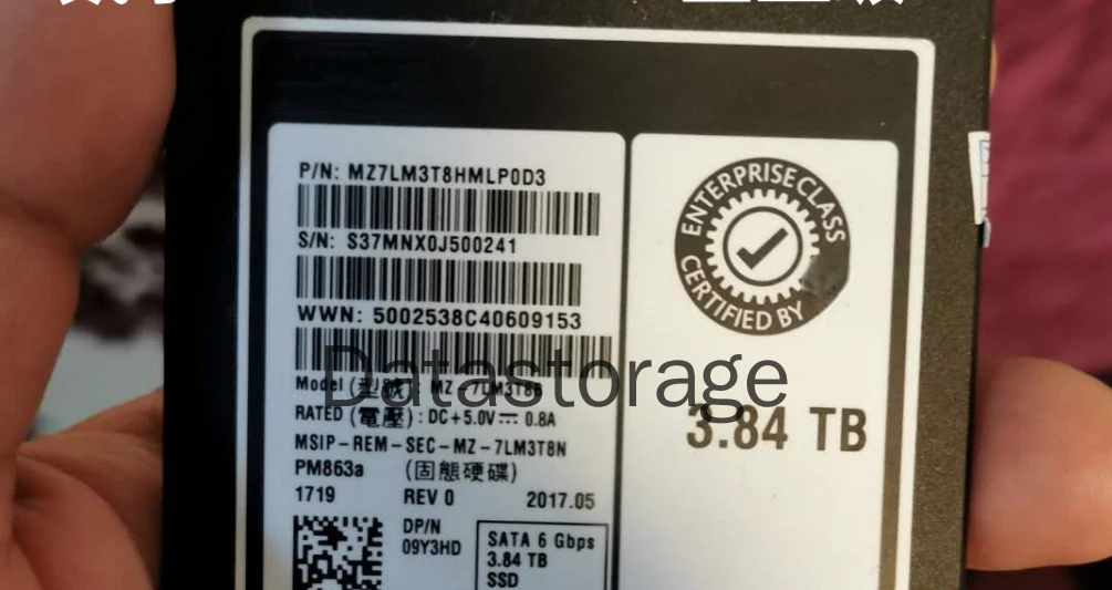 DELL R740 R730 솔리드 스테이트 드라이브 3.84T SS200 SDLL1MLR038T5CHS SAS 용 HDD
