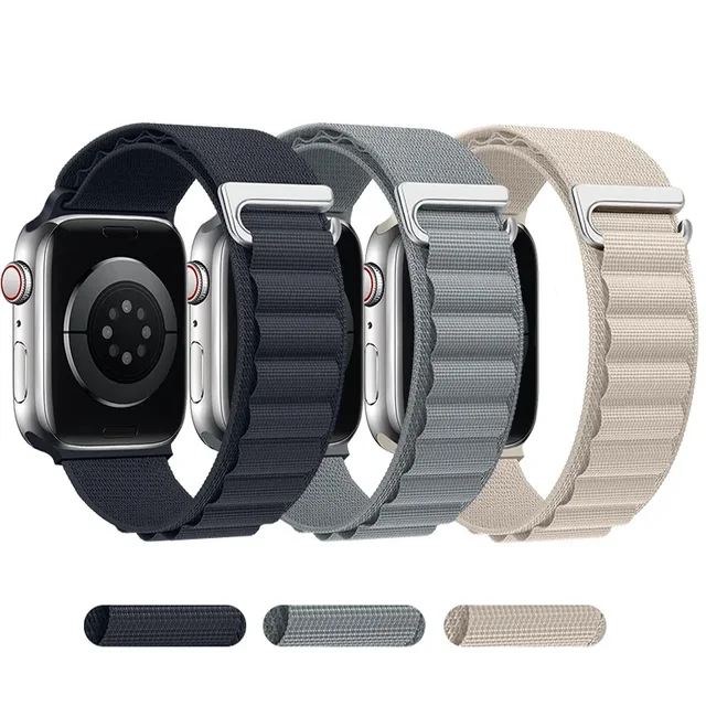 Alpine Loop Nylon Band For Apple Watch Strap 49mm 45mm