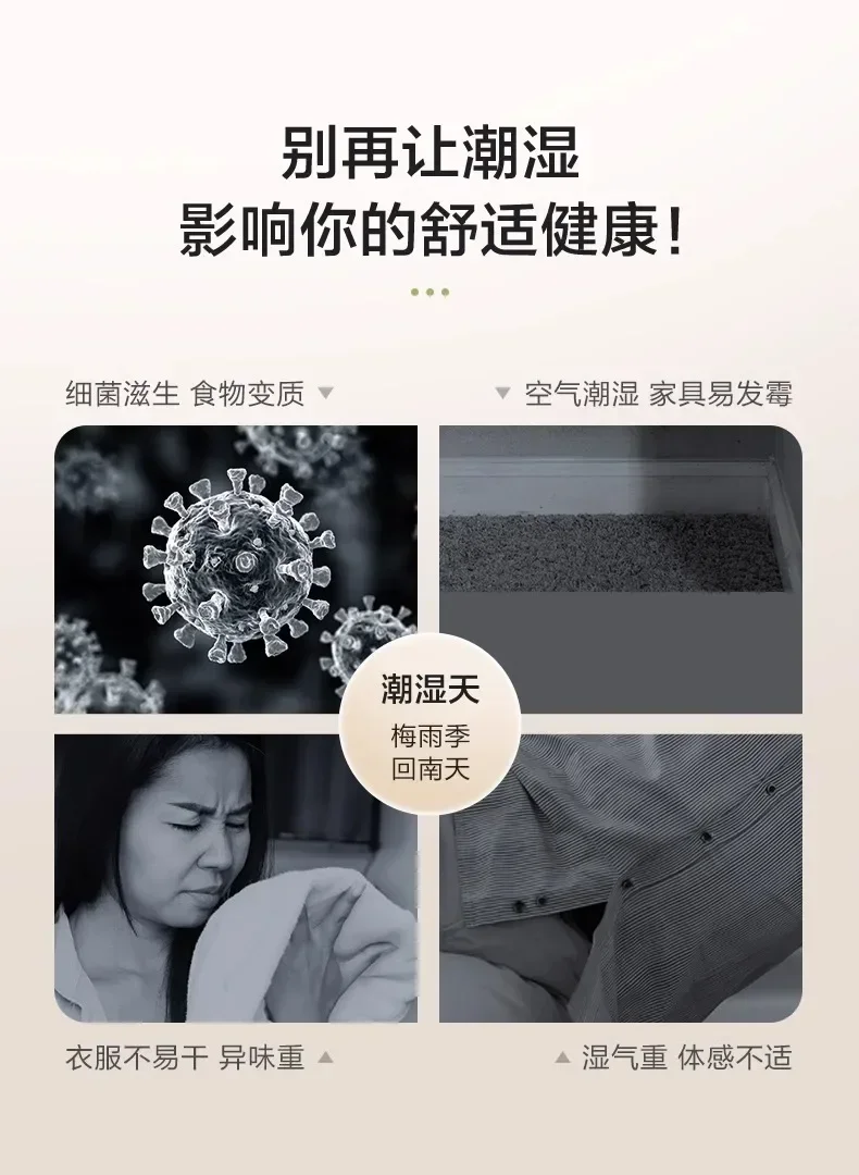 Description Picture 3 of item220V Ultra-Quiet Dehumidifier for Home Indoor Moisture Absorption Dormitory Small Basement Dehumidifier C