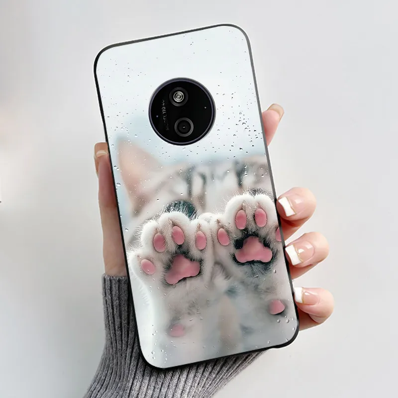 Aesthetic Luxury Soft Silicone Black Matte Phone Case Cover - Cute and Cool Design