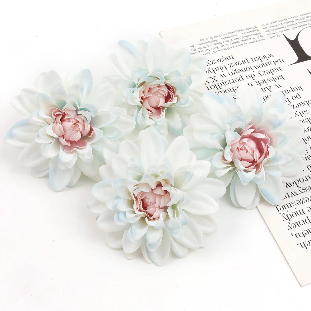 3/5Pcs Künstliche Blumen Seide Rose Kopf Große Gefälschte Blumen Für Wohnkultur Kranz Zubehör Braut Hochzeit Ehe dekoration – Detail 13