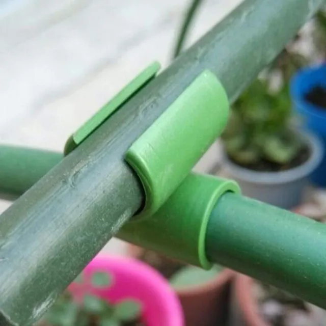 Zöld Csatlakozó Gyümölcsháló Háló Gyümölcsös Zöldség 50Db Golyók Bambusz Ketrec Cane Rugalmas Kert 2021 Kiváló Minőségű - Image 5