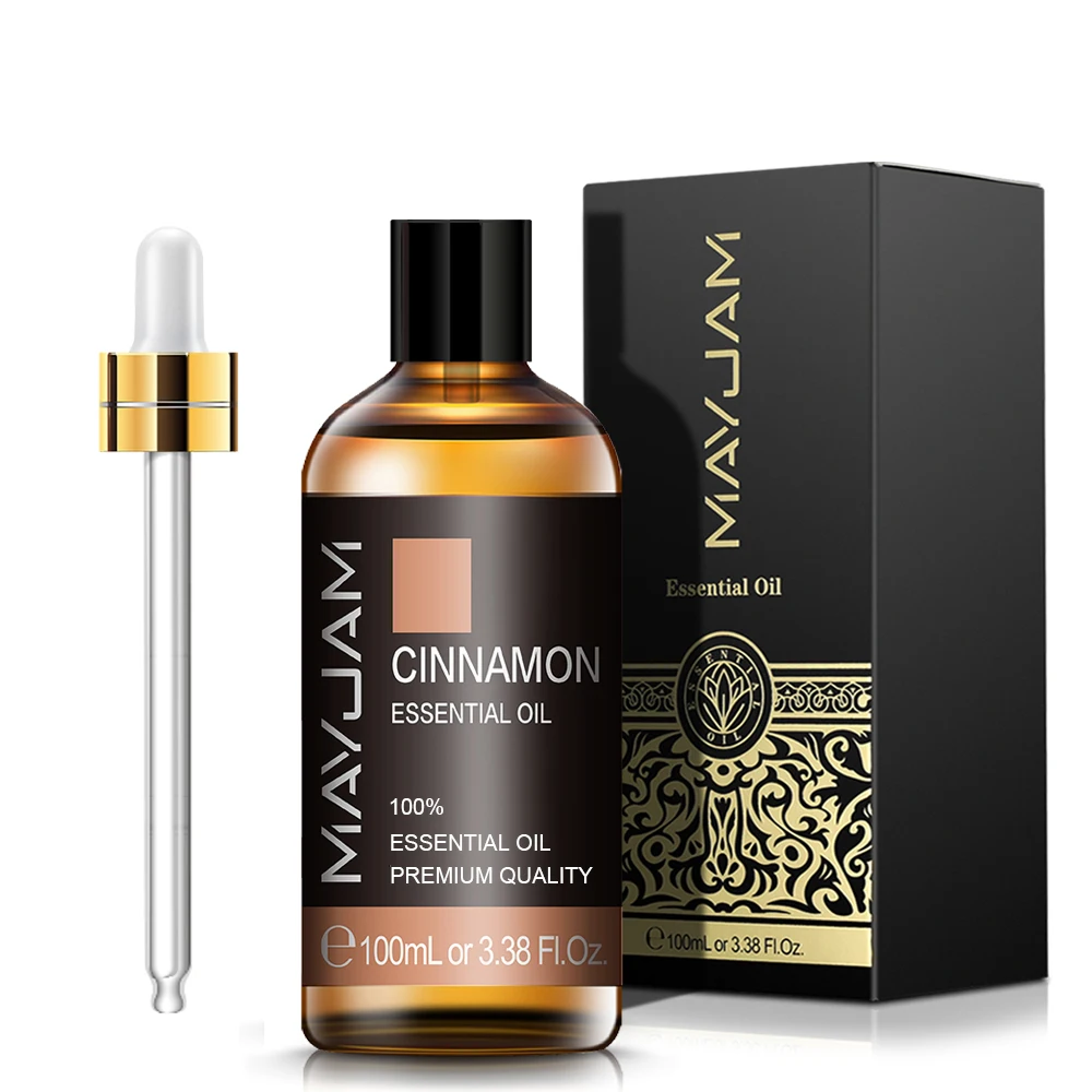 MAYJAM 100ML di oli essenziali di Aroma puro cannella rosmarino cedro citronella umidificatore per massaggio all'albero del tè