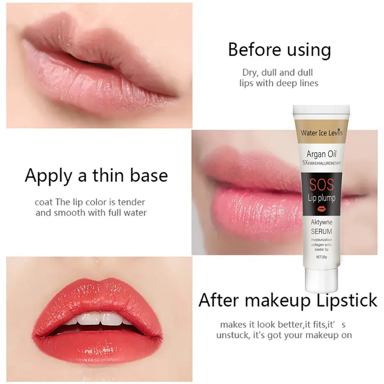 Moisturize Lip Balm Lipstick Hydrate Cute Girl Plump Lip Water Light Lip Glaze Makeup Korean Lipstick Cosmetic 5