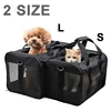 Travel pet bag portable for outdoor carrying one shoulder breathable cat dog bag Comfort Foldable Handbag Pet Transport Bag