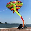 12.5M 3D Soft Ray Kite 9 Air Inlet Inflatable Large Animal Beach Professional Kites Easy To Fly Anti Tear Packaging Bag Cometas 2