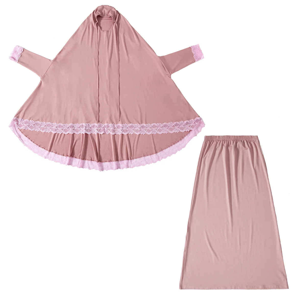 Girls' Lace Bat Shirt and Skirt Set