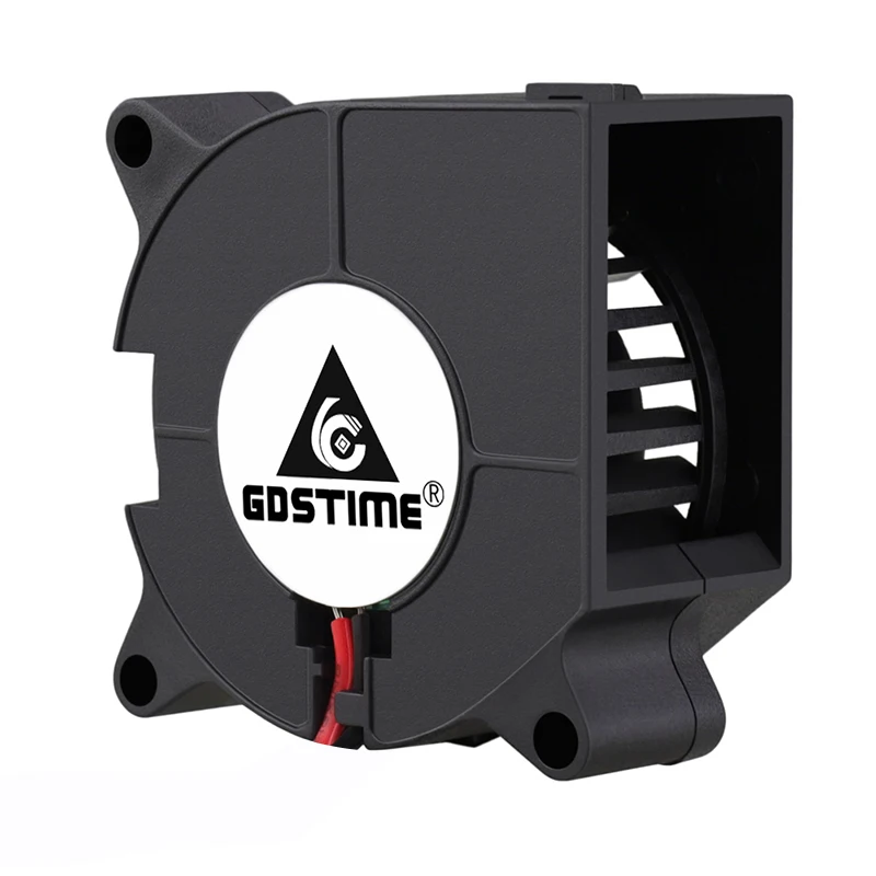 Gdtime-ventilador de Turbina sem Escova para Acessórios de Impressora 3d 30 mm 40 mm 50 mm dc 5v 12v 24v 5015 - Imagem 2