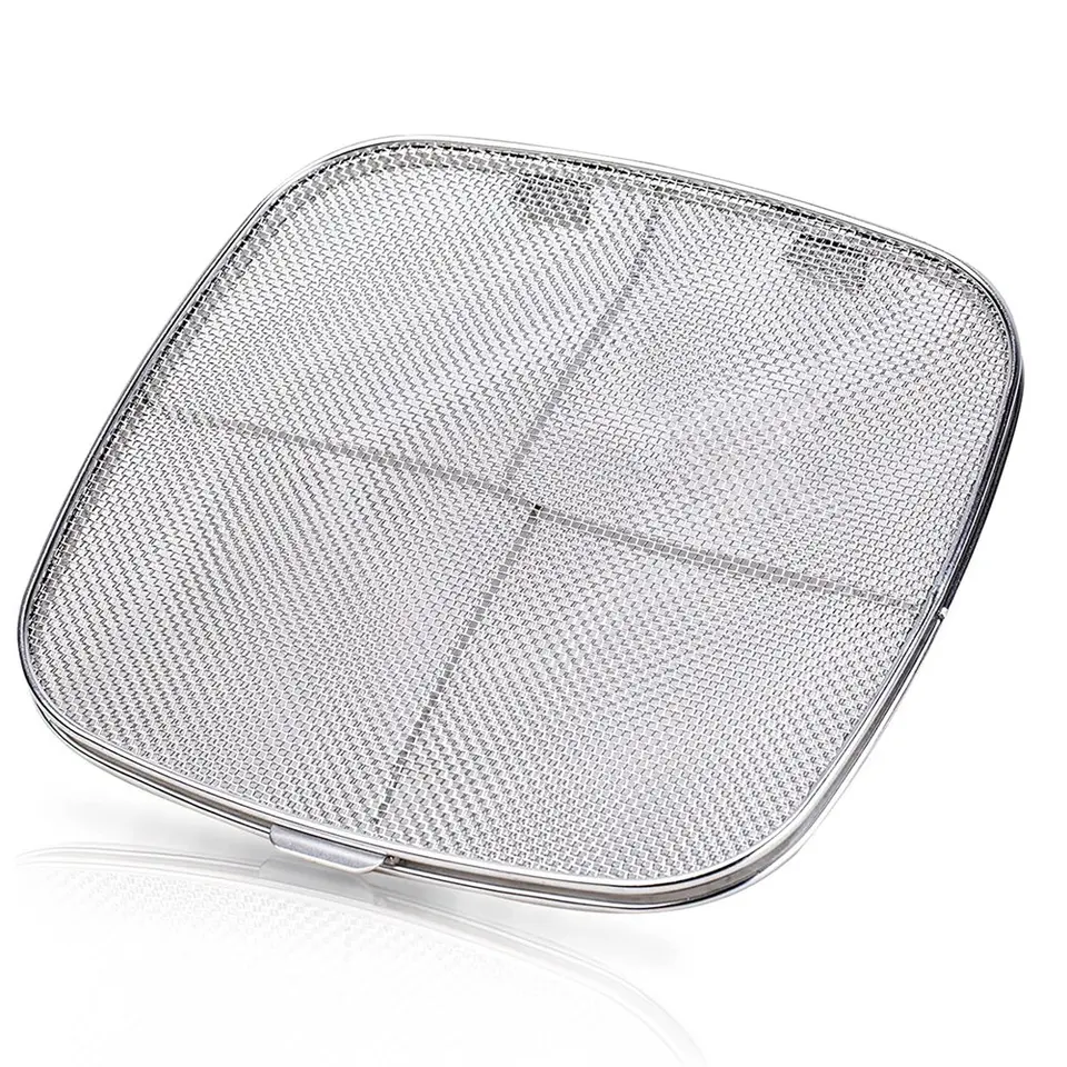 Pare-éclaboussures Inox 304 Pour Ninja Foodi Max Pro AG651EU – Protection Friture – Maille Fine – Lavable Au Lave-vaisselle