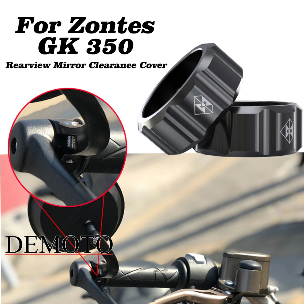 

Motorcycle Handle Ring Bow Guard Rearview Mirror Clearance Cover Decorative Cover Fit For Zontes GK 350 GK350