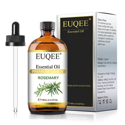 EUQEE Aromatherapy Essential Oil Blend - Lavender, Eucalyptus, Vanilla & Bergamot, 118ml - 118ml (Rosemary)