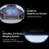 S8 Max Ultra Robot Vacuum and Mop Auto Mop Washing&Drying Smart Dirt Detection Self-Emptying 8000Pa Suction 20mm Mop Lifting 4