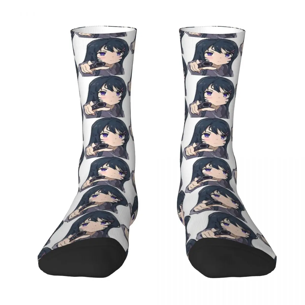 

Mai Bunny Girl With The Gat Adult Socks Unisex socks,men Socks women Socks