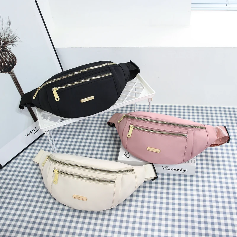 Women Sports Waist Bag Multi-Layer Fanny Pack Phone Essentials during...