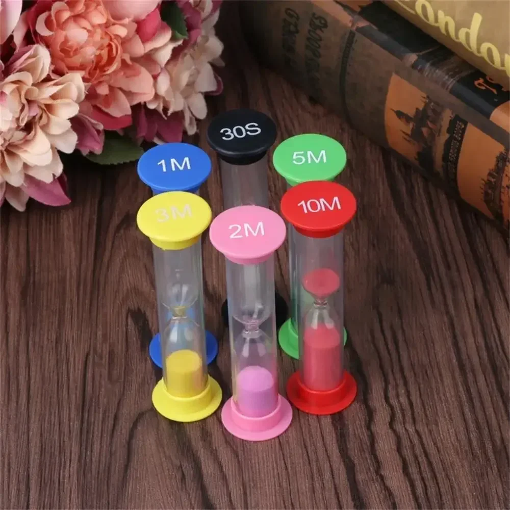 Sand Meter 30 Seconds Hourglass 1 Minute Clock Watch 2 Minutes Decoration Home Offers and Free Shipping Home Clearance Plastic
