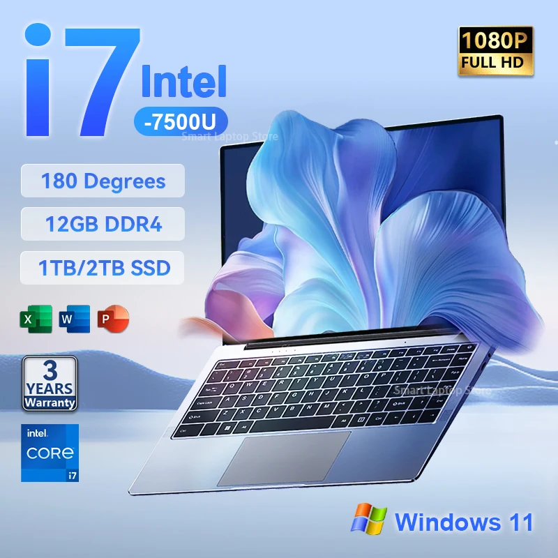 Windows11 Core i7-7500U SSD1TB メモリ16GB 14.1