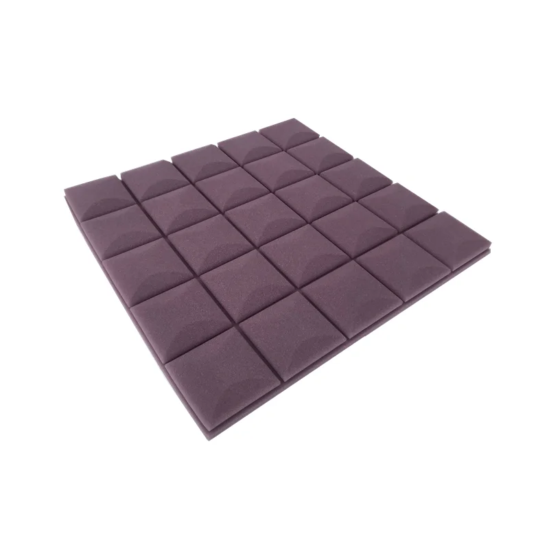6 pcs 50x50x3cm 스튜디오 어쿠스틱 폼 방음 벽 패널 사운드 흡수 처리 웨지 보호 방음 스폰지