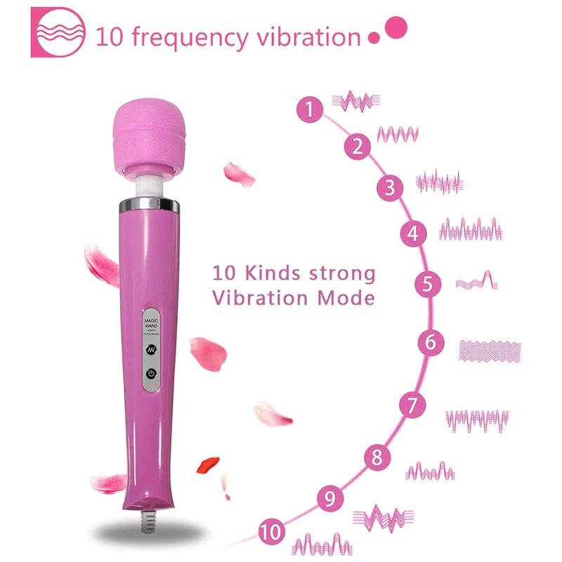 

10 Speeds Vagina Vibrator Stick For Women Magic AV Masturbator Sex Toys For Woman Powerful Vibrators For Women Clitoris Stimulat