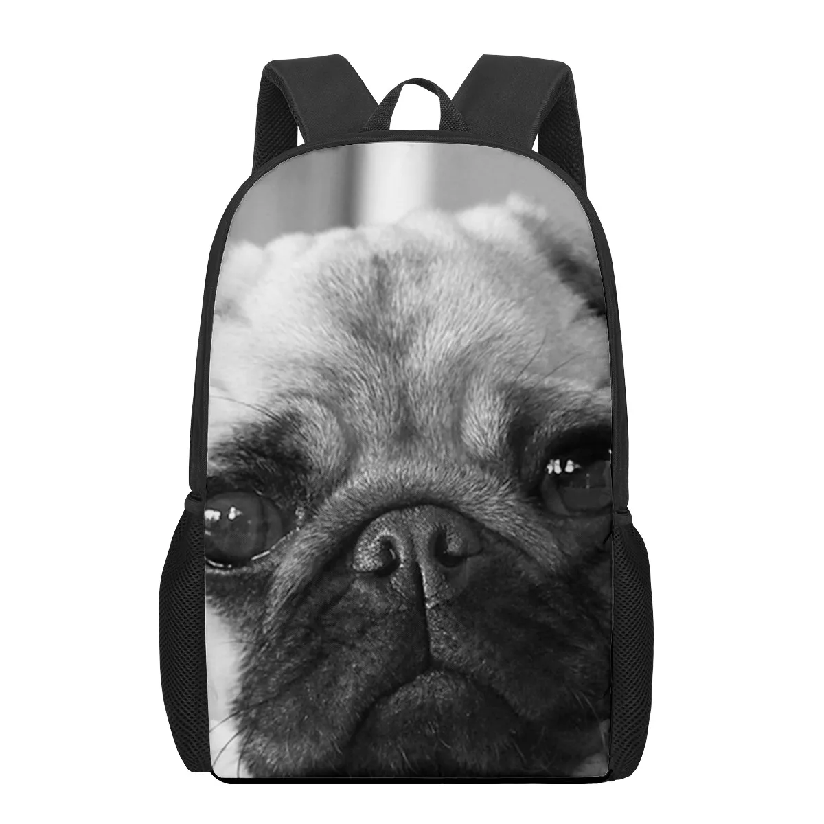 Dog lovely personality 3D Print School Backpack for Boys Girls Teenager Kids Book Bag Casual Shoulder Bags 16Inch Satchel Mochil