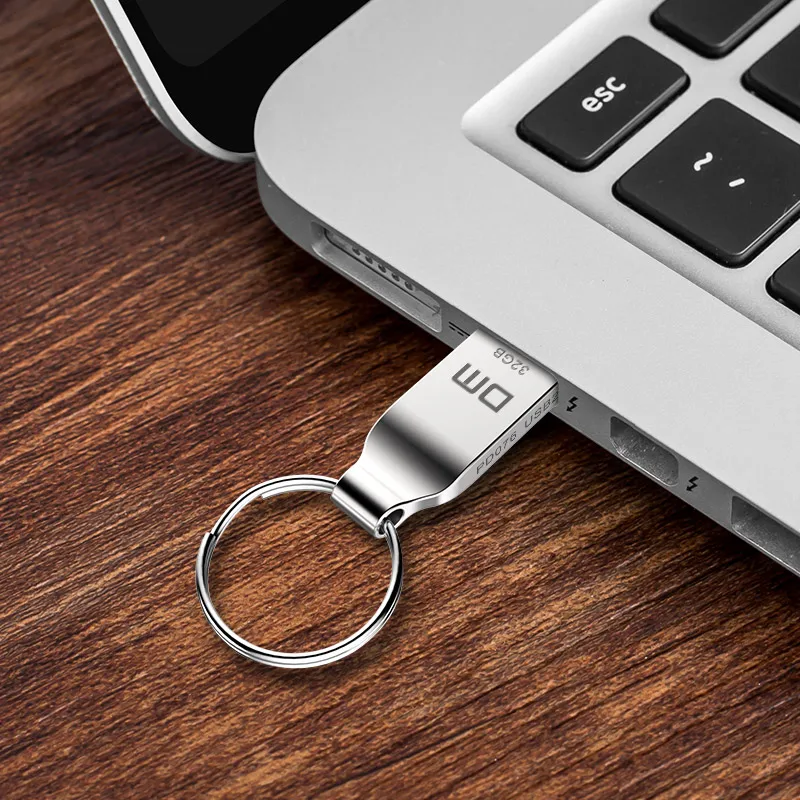 Sleek USB 2.0 Flash Drive - Simple Style Memory Stick, Available in Multiple Storage Capacities