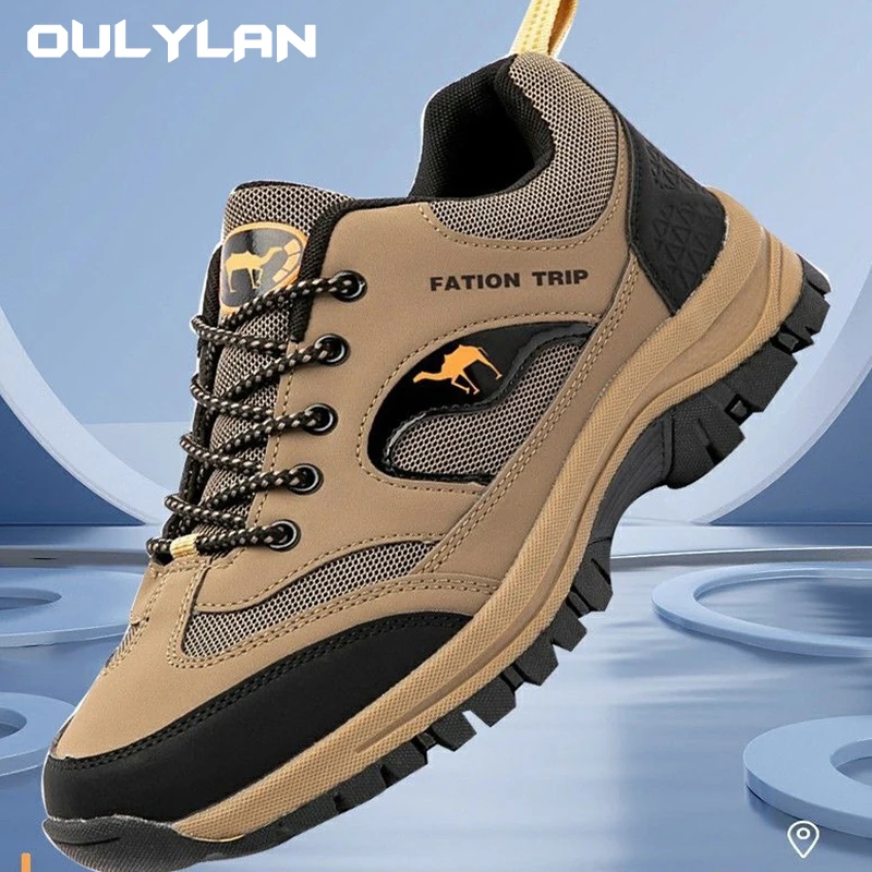 Oulylan Outdoor Men's Mountain Hiking Shoes 1
