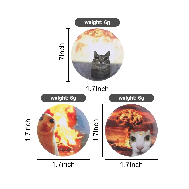 24 verschiedene Emaille-Anstecknadeln mit Motiven von Katzen, Hunden, Enten, Kätzchenpfoten, Welpen, Kaffeefröschen und Lesemotiven – Schmuckgeschenk für Freunde – Detail 8