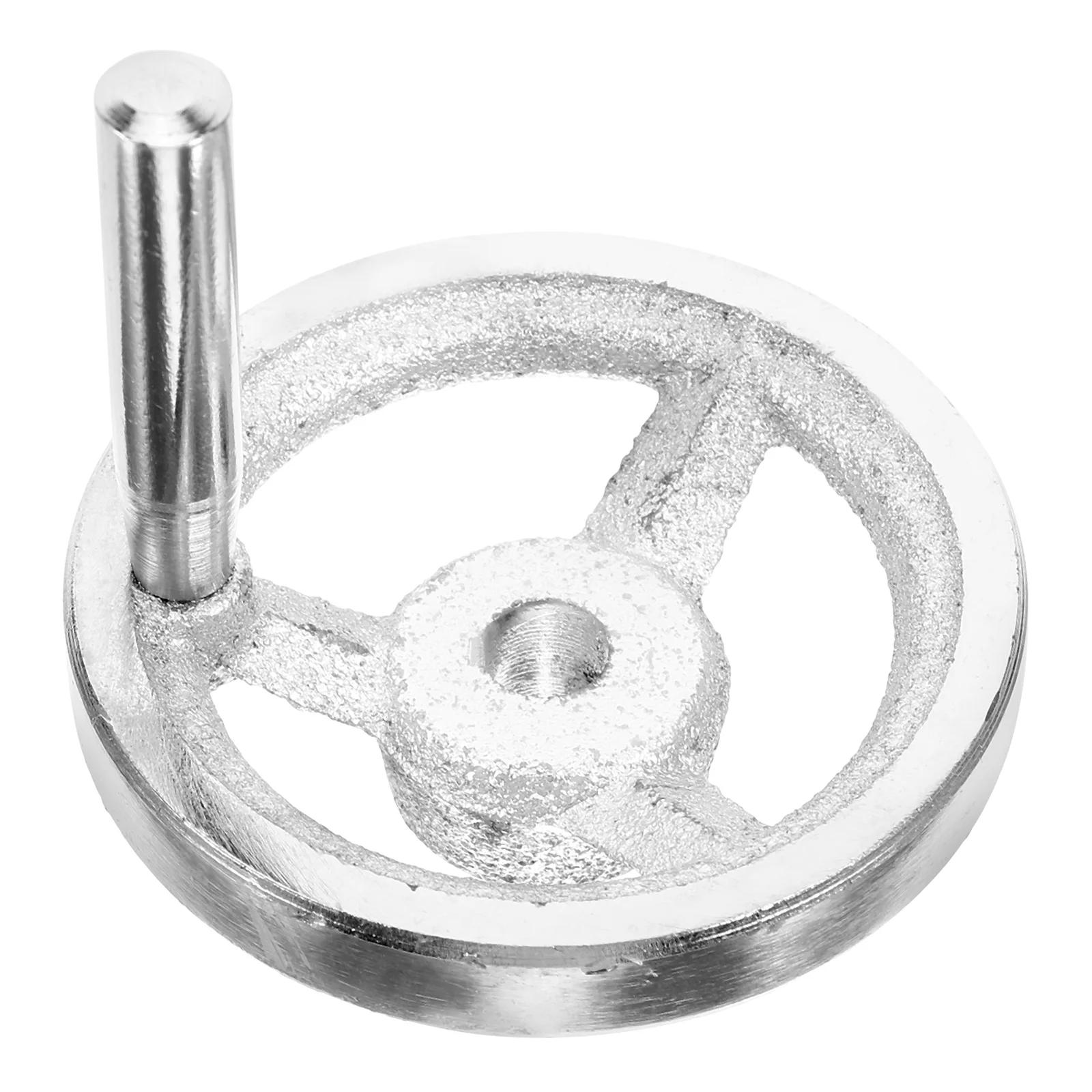 

Crank Handle Lathe Hand Wheel Revolving Knob Carbon Steel Hand Round Wheel Handwheel Hand Crank Milling Machine Hand Wheel