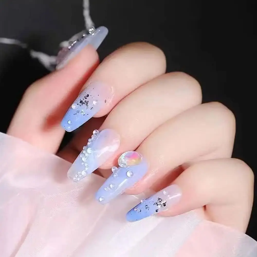 10 g 0,4–3 mm bunte gemischte Blasenperlen für DIY-Schmuckherstellung, Zubehör, Silikonform, Epoxidharz, Nagelkunst, Dekor, Bastelfüllung – Detail 6