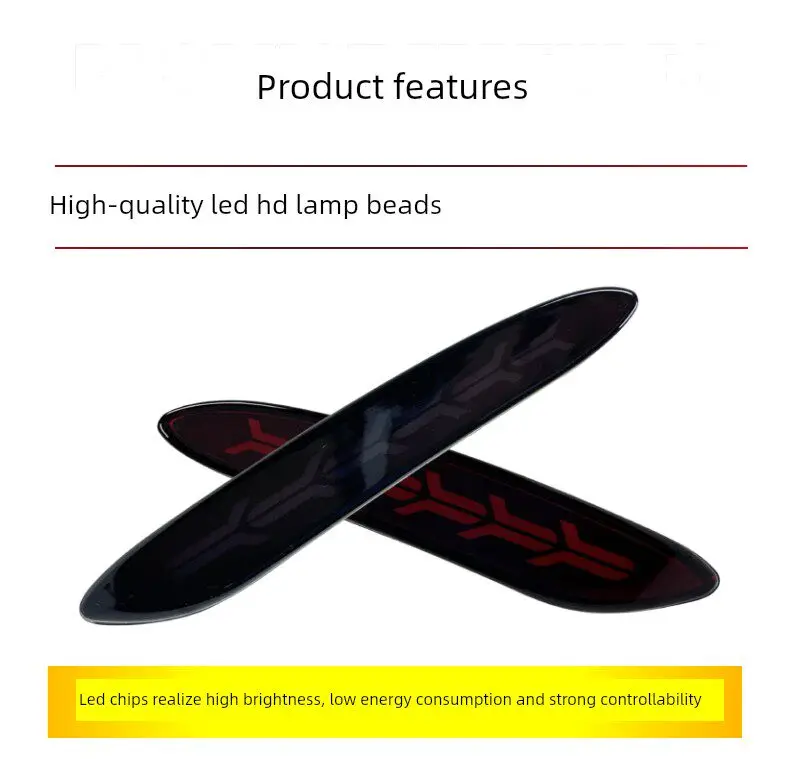 for Changan Yidong Eado Plus 2019-2024 Car Led Rear Bumper Light Reflector Dynamic Turn Signal Rear Fog Light Driving Brake Lamp detail image 9