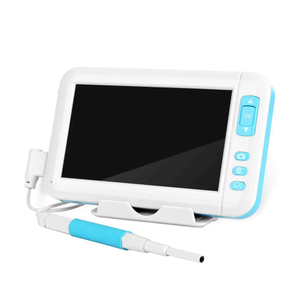 3.9 mm Digital Handheld Video Otoscope Camera with 4.3 inch Screen Ear Endoscope Medical Set | Безопасность и защита